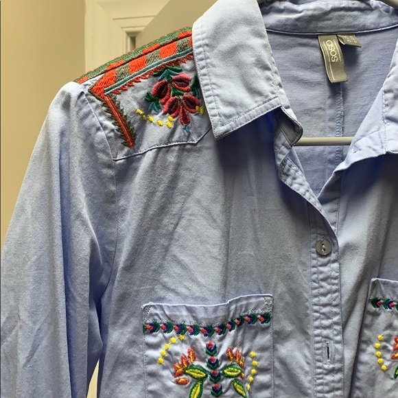 ASOS stitched button down - Picture 3 of 4